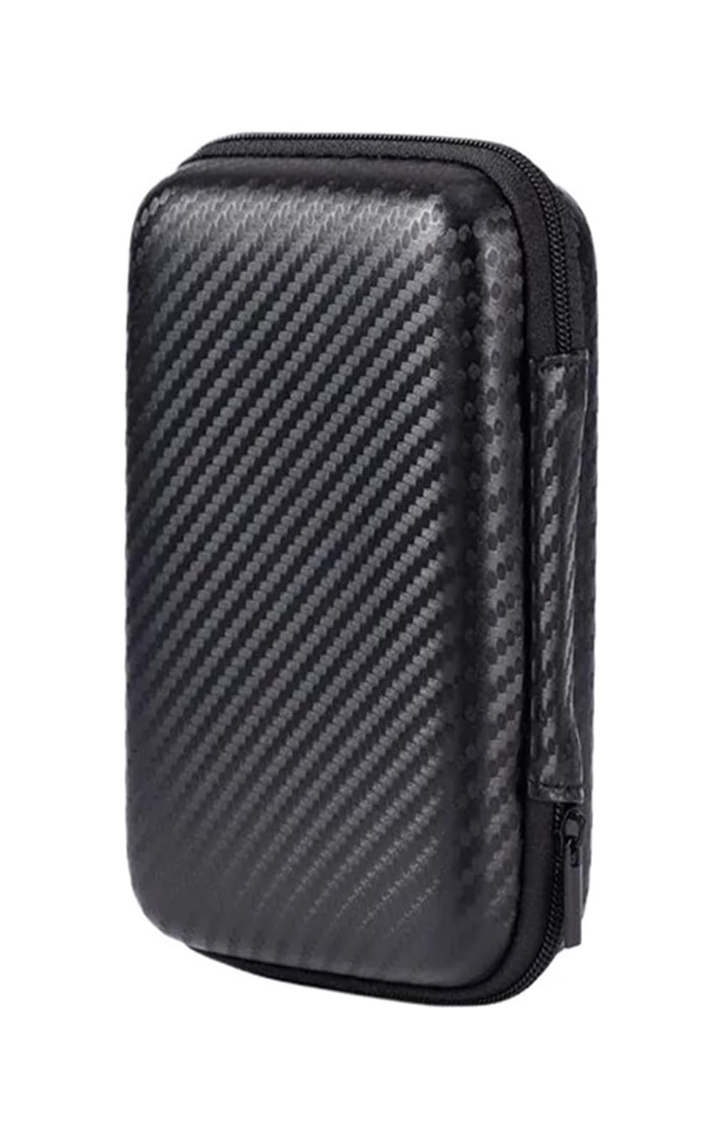 Borsa organizzatore cavo 2 pezzi | Borsa con cerniera portatile nera