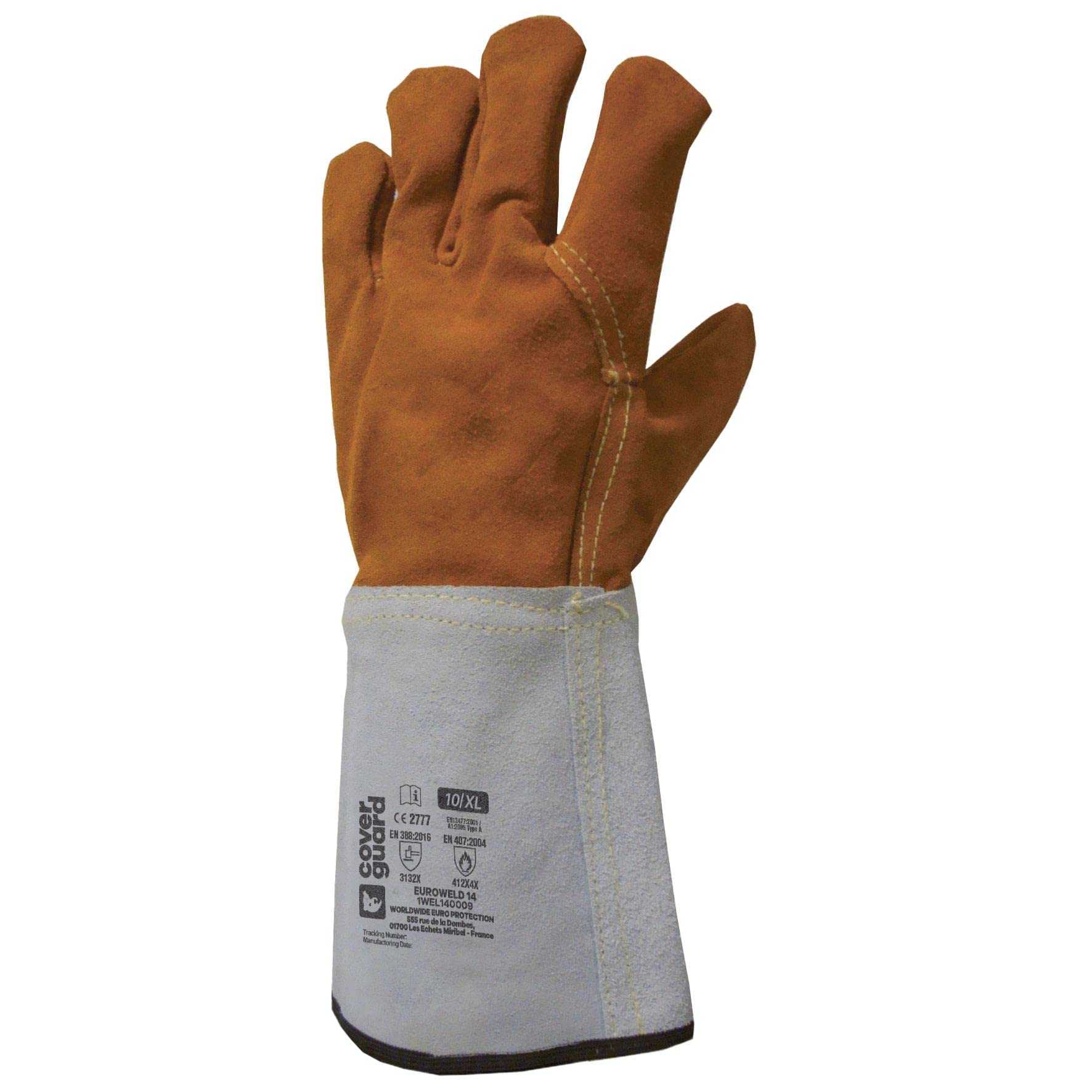 GANTS SOUDEUR EUROWELD FIL KEVLAR® de T10