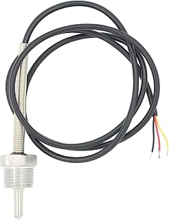 1/2 pollice 6mm Pt100 sensori di temperatura con pozzetto immersione termocoppia - 30 50 100 150 200 300 400 500mm (50mm)