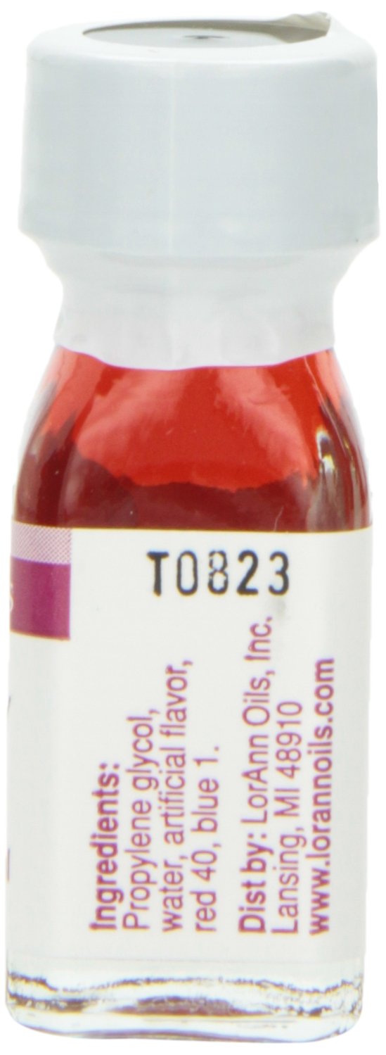 LorAnn Raspberry SS Flavor, 1 dram bottle (.0125 fl oz - 3.7ml - 1 teaspoon) - 12 Pack