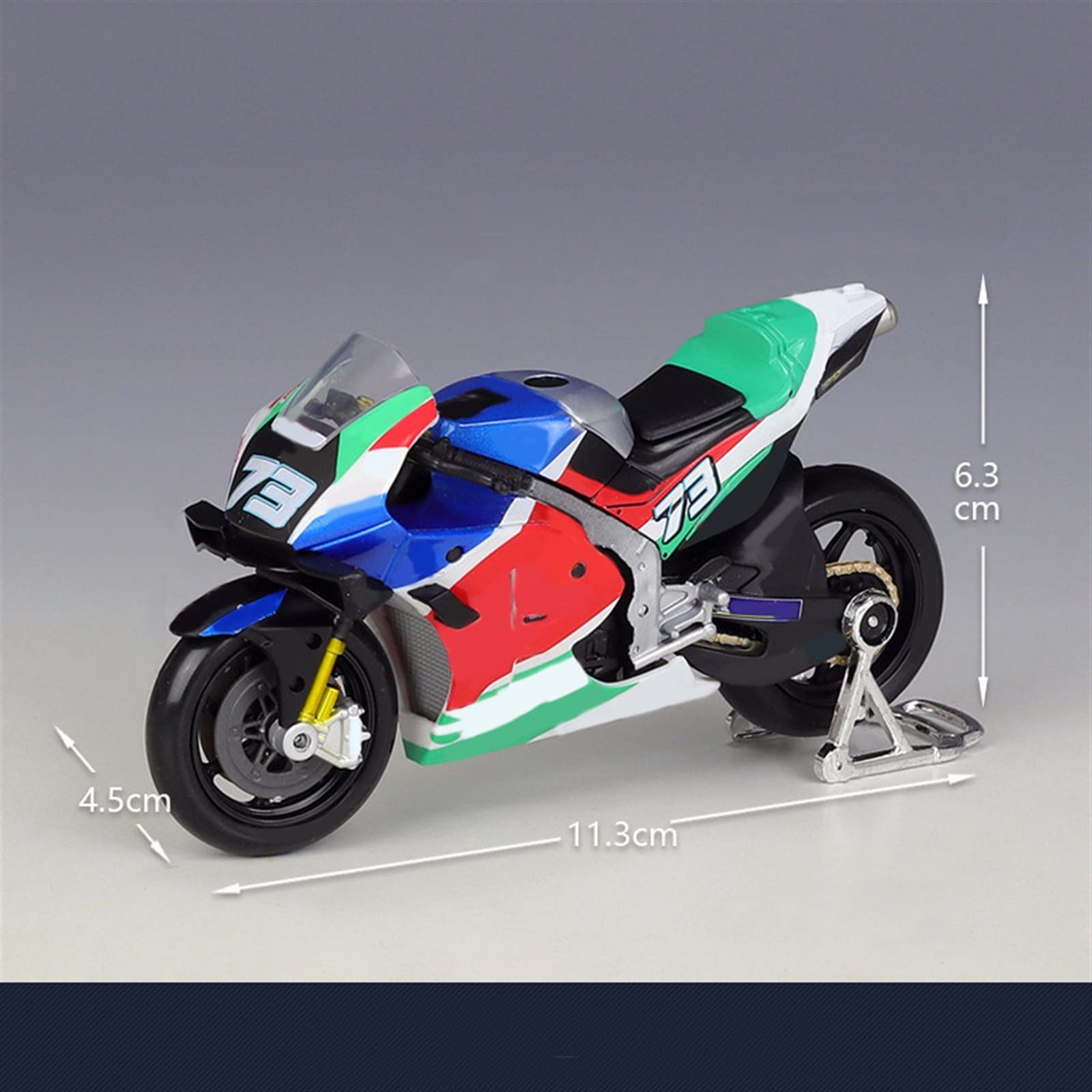 Modello Per Honda RC 213 V GP 2021 Moto Desktop Modello Di Display Diecast In Metallo Giocattolo 1/18(With retail box)