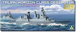 ã‚¿ã‚³ãƒ (TAKOM) Tacom TKO6007 1/350 Italian Navy Horizon Class Destroyer D553 Andrea Doria/D554 Caio Duilio Plastic Model Molded Color