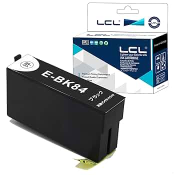 Amazon.co.jp: LCL エプソン用 ICBK84 ICBK83 (1パック ブラック