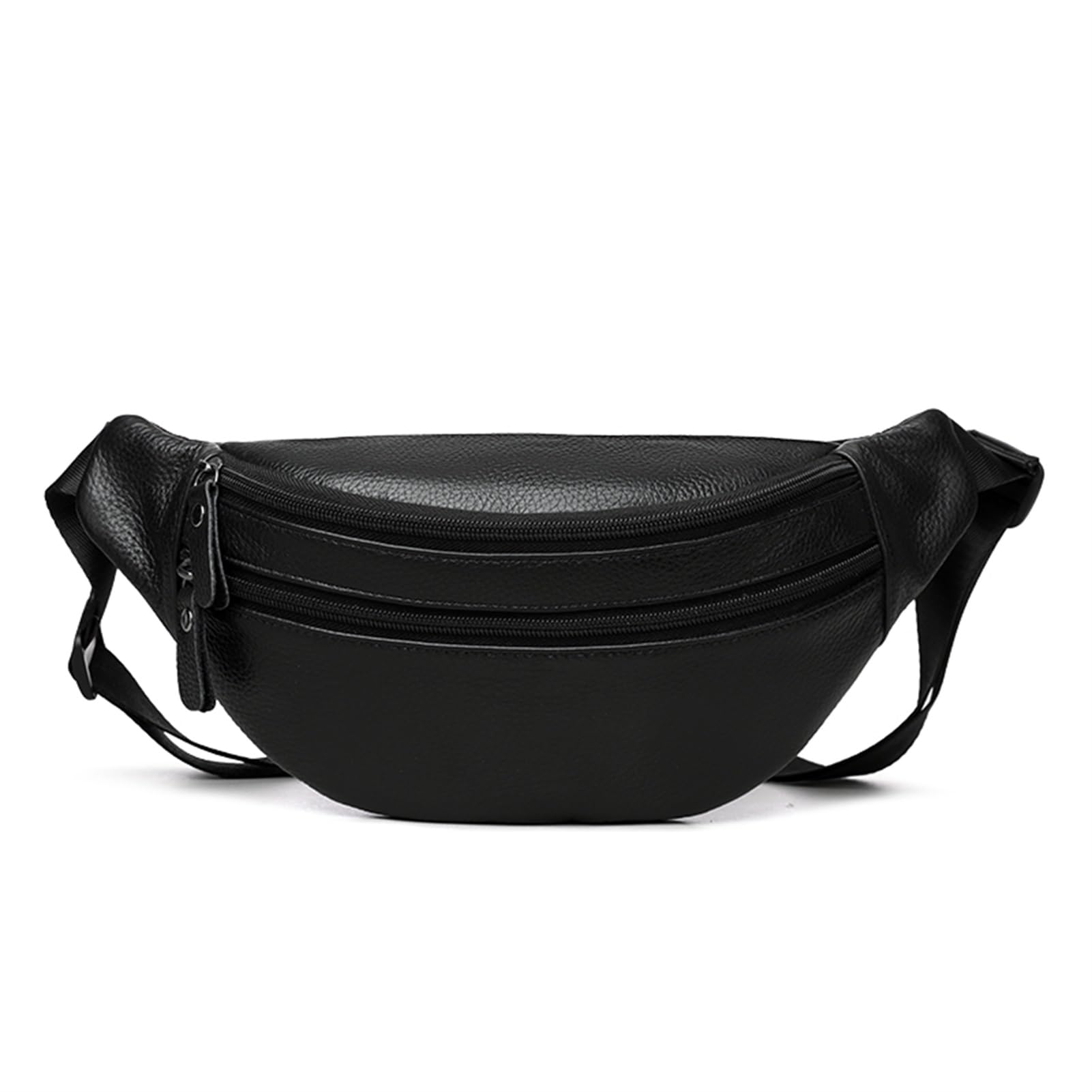 Leather Chest Bag for Women, Crossbody Belt Bag Fanny Pack Purse Fashionable Waist Bags Handbag for Everyday Use Trip Walking Hiking