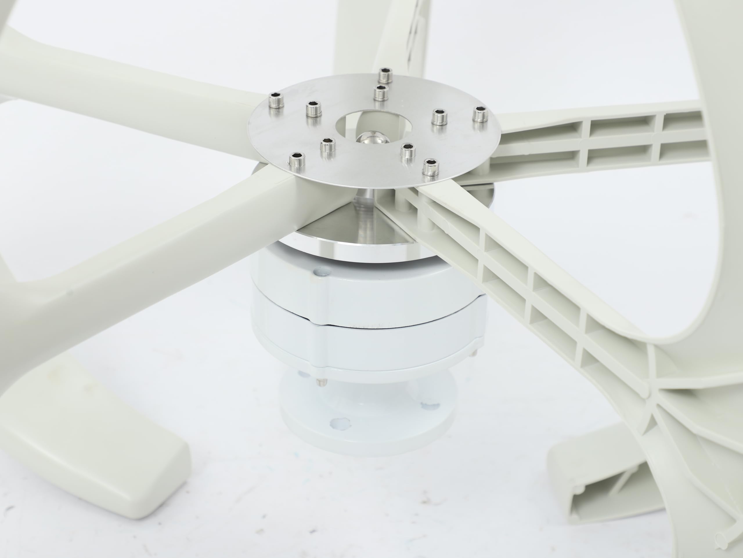 600W Lantern Windgenerator, 12V Vertikalachse Windrad zur Stromerzeugung, Windkraftanlage mit 5-Schaufel PMG mit IP67 Controller & Flanschplatte,für Gartenhaus, Camping & Off-Grid