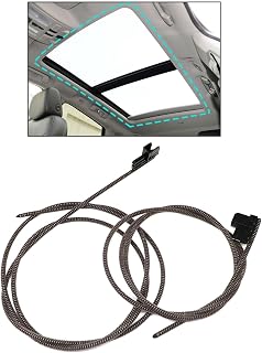 FZJDSD 2PCS Sunroof Curtain Shade Cables 20945787 Compatible with Cadillac SRX 2010 2011 2012 2013 2014 2015 2016 Car Sunroof Curtain Shade Cord Sunroof Sunshade Cable