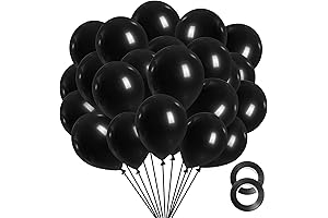 Black Latex Balloons 12 Inch for Memorable Celebrations