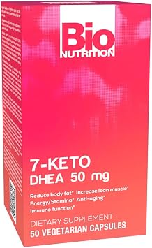 Bio Nutrition 7-Keto DHEA Vegi-Caps, 50 Count