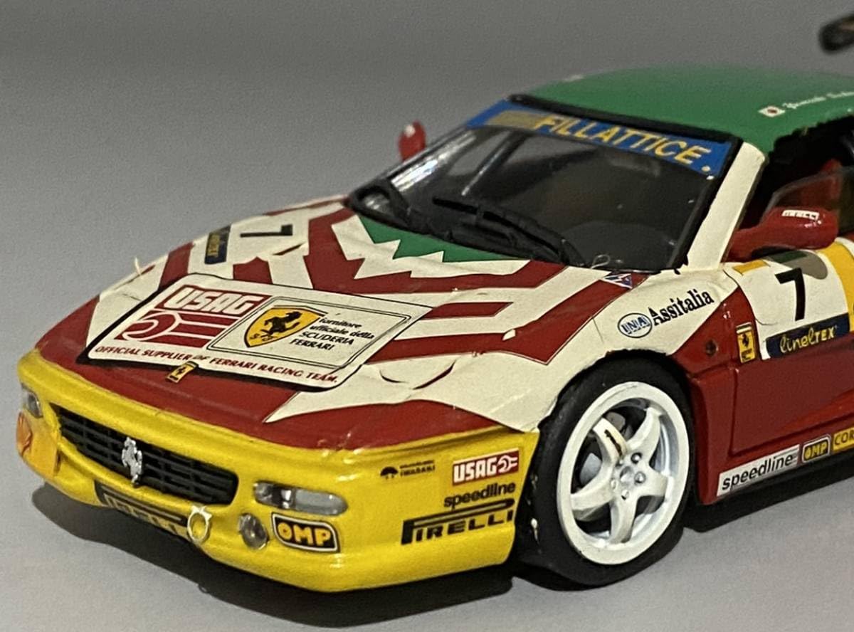 ミニカー Bang Ferrari 355 Challenge Imola 1998 Amazon.co.jp: Rare Bang 1/43 Ferrari F355 Challenge Imola 1998