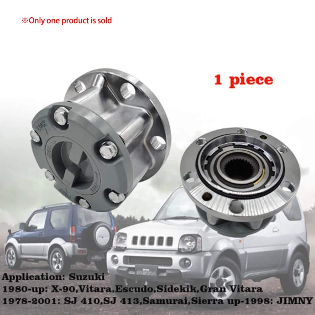 INTCHE Mozzi di Bloccaggio Ruota Libera Auto per Suzuki X-90 Vitara 89-01 JIMNY SJ410 SJ413 Samurai 43810-60A00