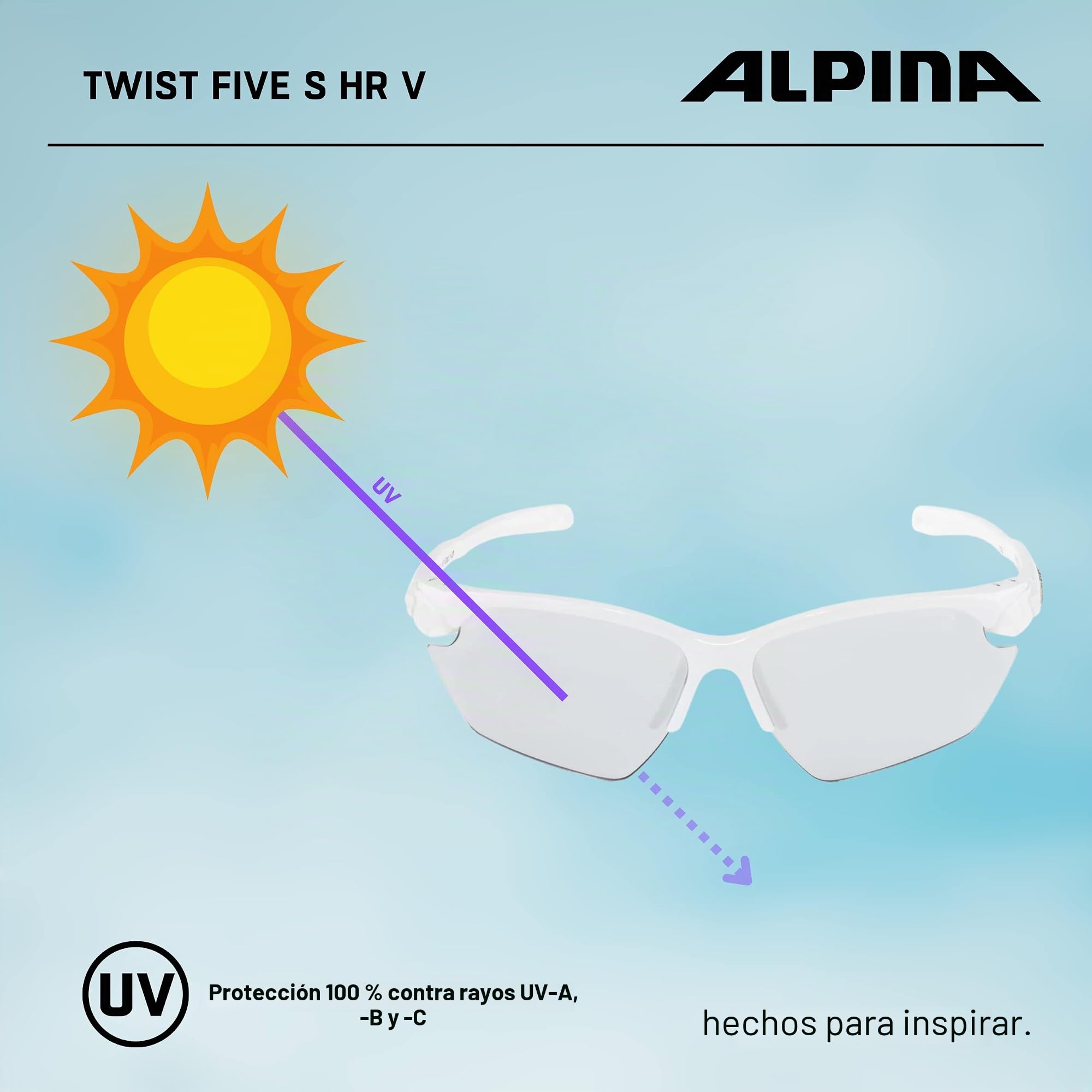 ALPINA Twist Five HR S VL Gafas Deportivas