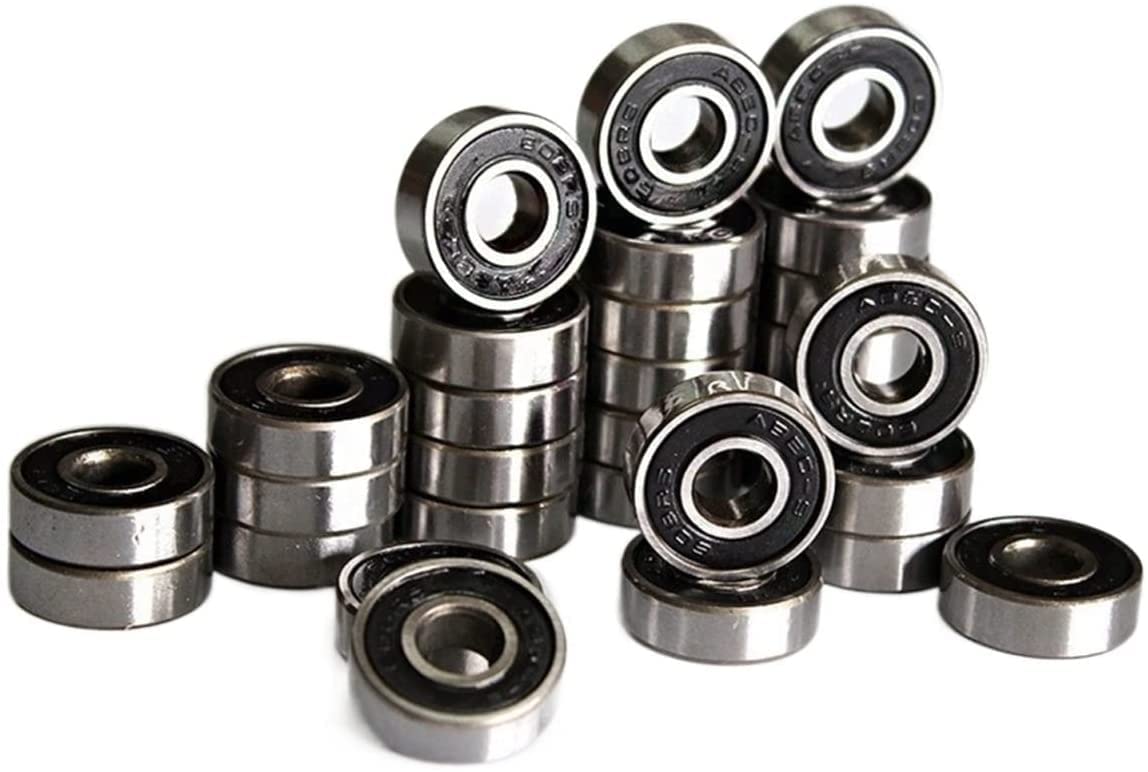 Roulement 608RS ABEC-9 en acier au carbone avec flasques étanches
