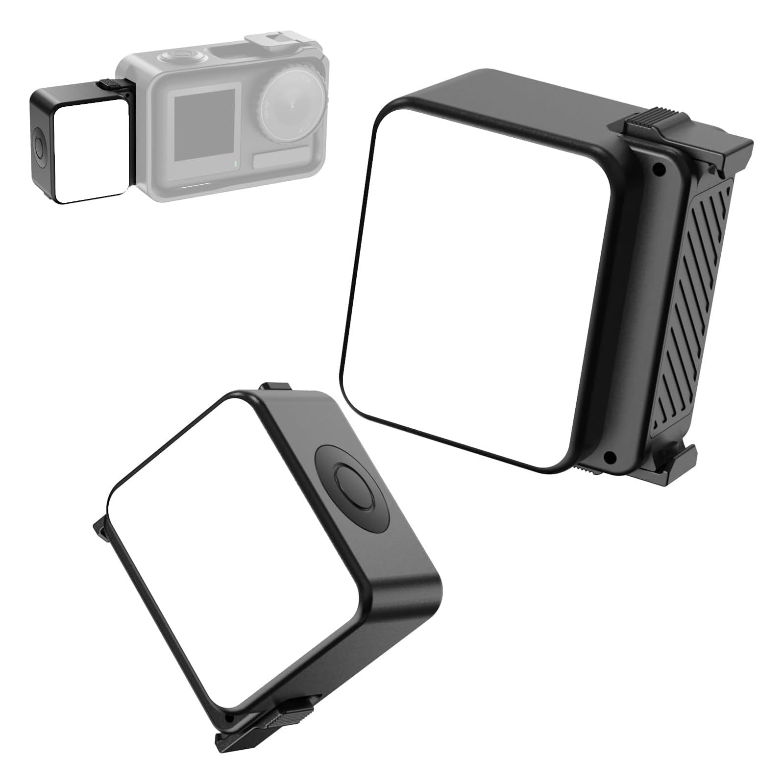 Ulanzi LM18 - Luz de Relleno Magnético para dji OSMO Action 3/4/5, Mini Luz LED Portátil de Vlogging, IPX5 Impermeable