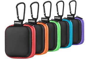 SUNGAY 5-Pack Earplug Case: Ultimate Protection, Maximum Portability