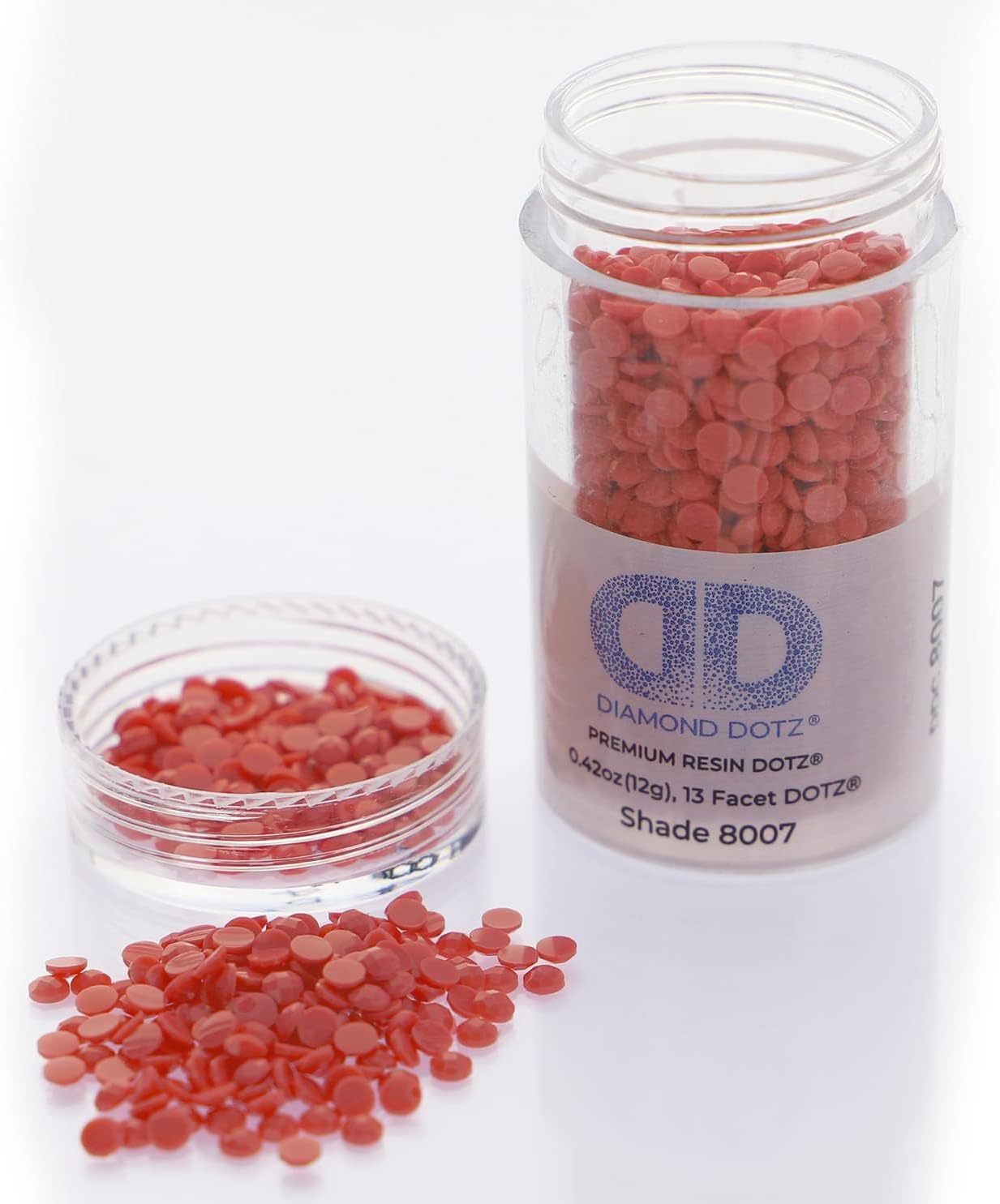 Diamond Dotz 2.8MM 12G Cylinder Dark Rose - Freestyle Diamond Painting Beads, Diamond Art Beads, Replacement Drills, Loose Gems for DIY Crafts and Art Projects