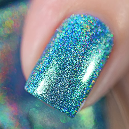 Image of ILNP Sail Away - Vivid Turquoise Ultra Holographic Nail Polish