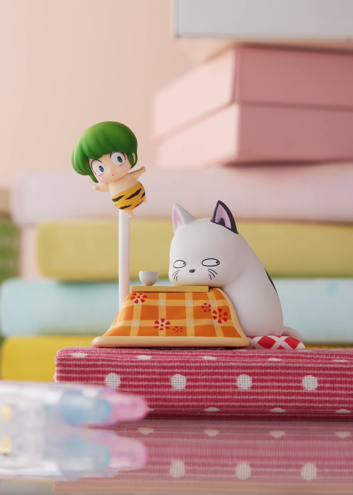 Amazon.co.jp: Plum ミニフィギュア うる星やつら テン＆コタツネコ 