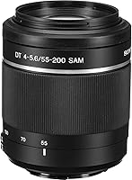 Vista 1 de Sony Lente teleobjetivo zoom de 2.165-7.874 in f/4-5.6 SAM DT para cámaras SLR digitales Sony Alpha