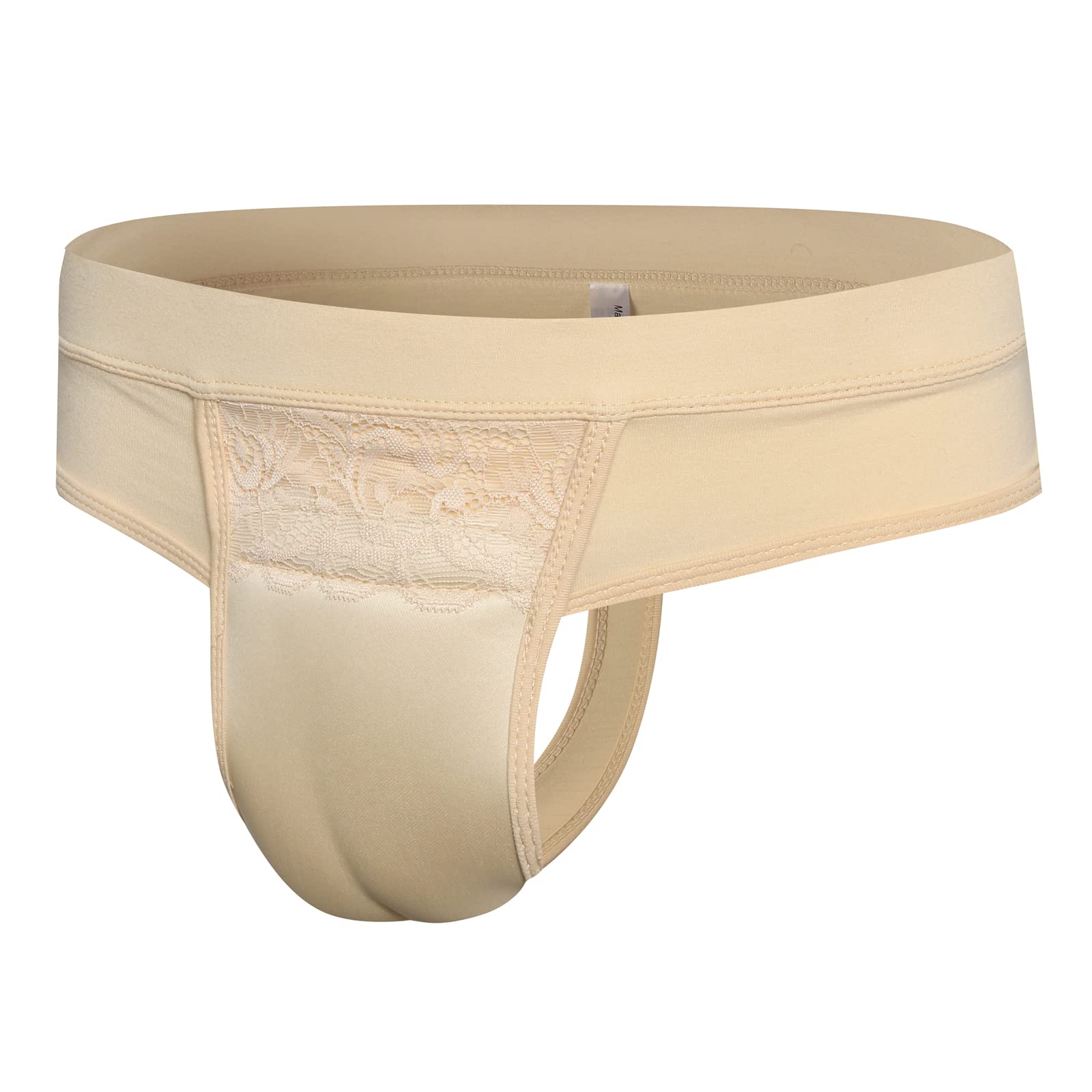 QiaTi Hiding Gaff Panty Shaping Pant Brief for Crossdresser Transgender Underwear