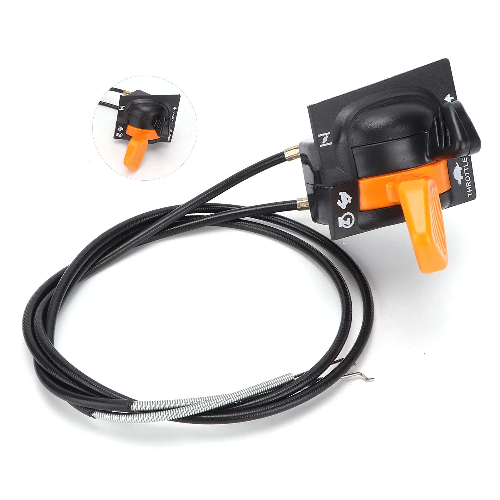 Levier De Contrôleur D'accélérateur, Akozon Accessoires De Remplacement De Levier De Contrôleur D'accélérateur En Alliage D'aluminium Pour Scrambler(Noir