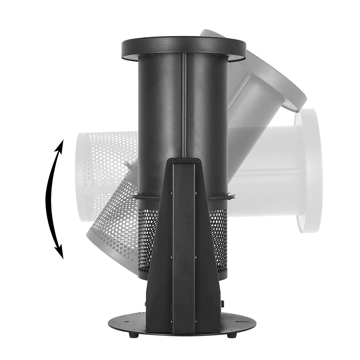 Konfetti Launcher Maschine Kanone mit 12pcs 3W RGB LED Lichteffekten und Wireless DMX Control für Party Hochzeit Konzerte Feier Besondere Veranstaltungen Bühneneffekt