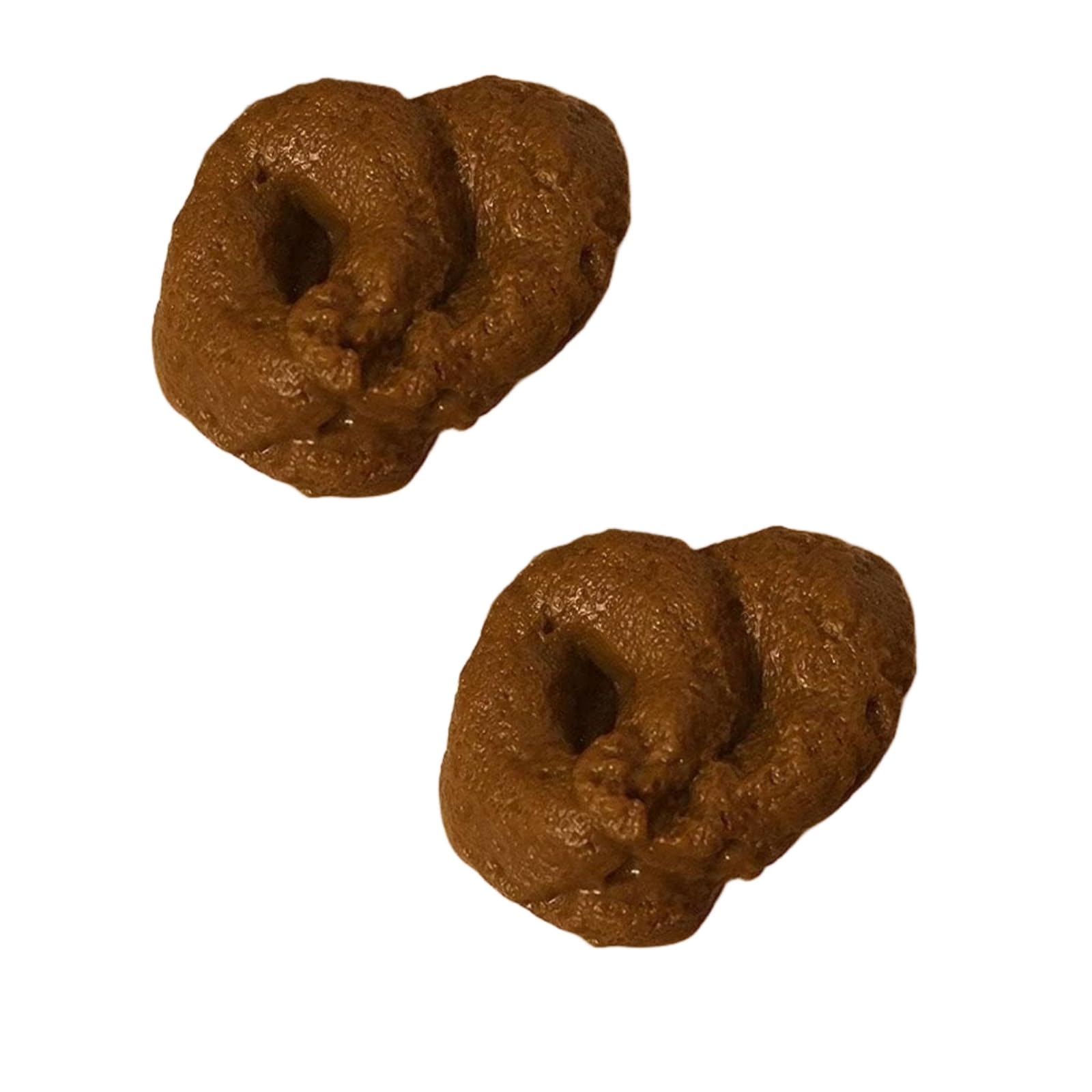 2Pcs Fake Poopy Toy, Sproof Brown Realistic Fake Poop, Novelty Floating Fake Poop Toys for April Fools' Day Prank