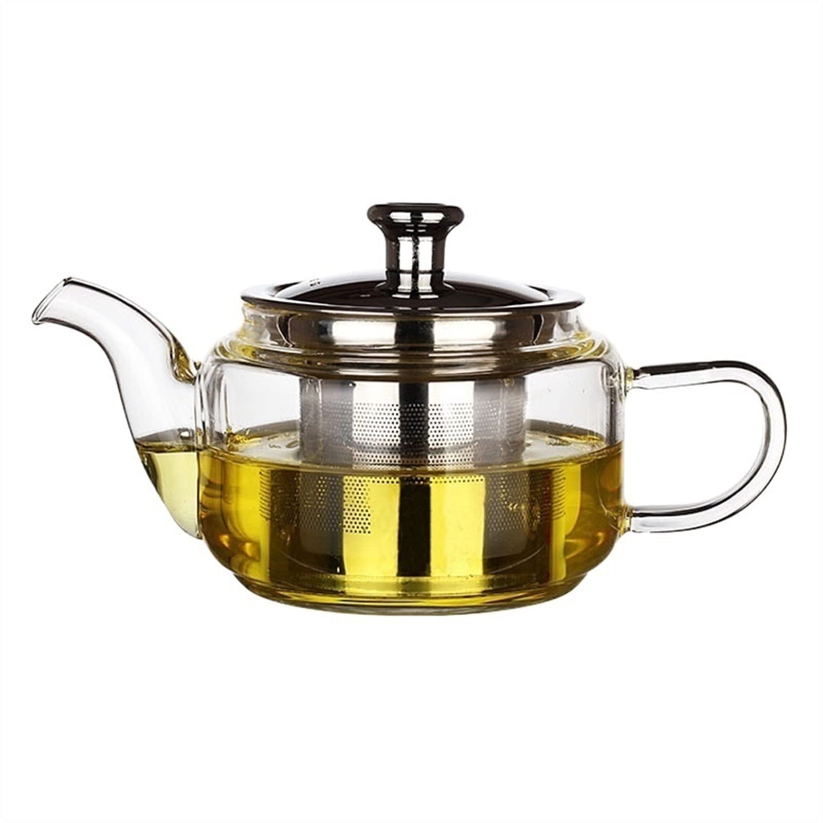 Tetera de vidrio resistente al calor para tus mañanas de té y café filtrado en casa