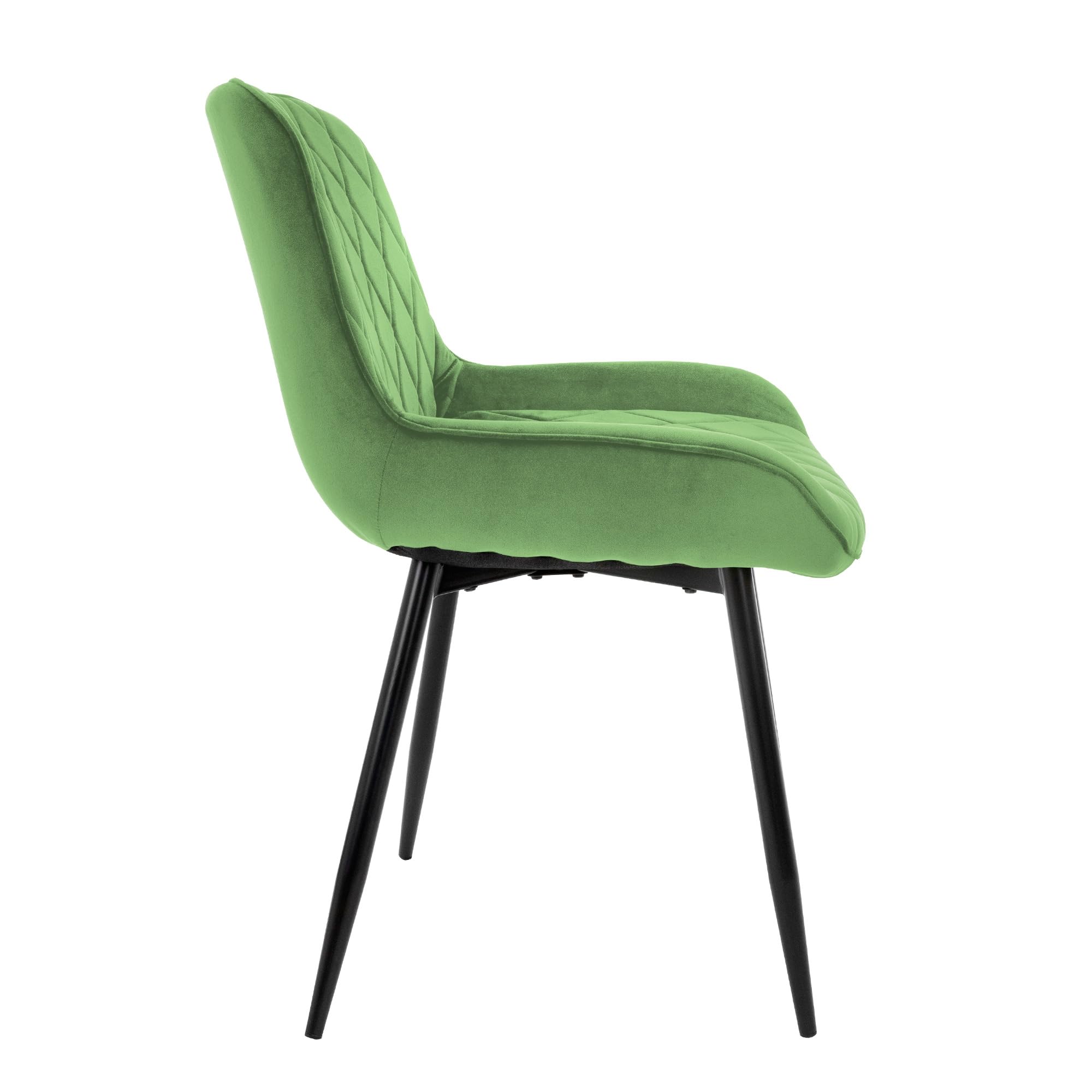 ML-Design Set van 4 eetkamerstoelen met armleuning en rugleuning, turquoise, keukenstoel met fluwelen bekleding, gestoffeerde stoel met metalen poten, ergonomische stoel voor eettafel, woonkamerstoel