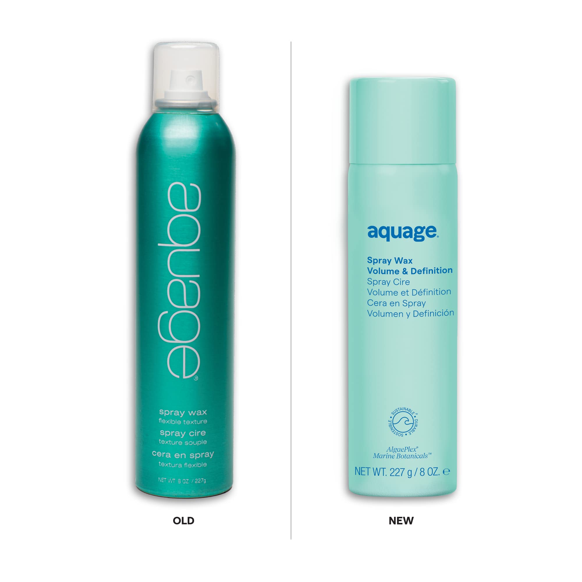 Aquage Spray Wax, Volume and Definintion, Flexible Texturizing Spray, 8 fl. oz.