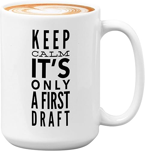 Bubble Hugs Writer - Taza de café de 15 onzas, color blanco, divertido para autor, guionista, columnista, reportero, poeta, novelista, periodista,
