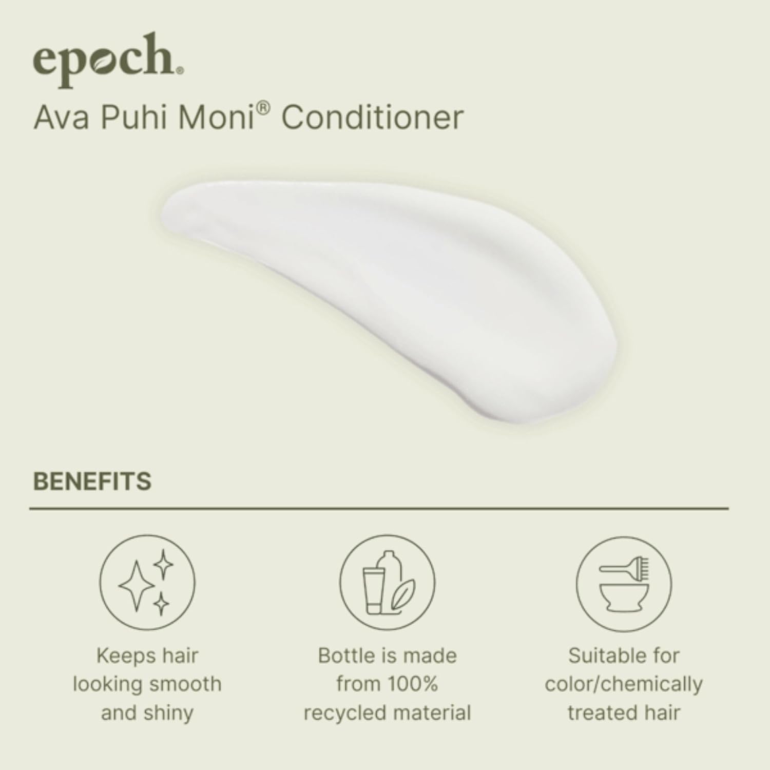 Nu Skin Epoch Ava Puhi Moni Shampoo & Light Conditioner | Embrace the South Pacific Tradition for 2-in-1 Hair Care | Infused with Natural Luster, Leaving Your Hair Clean and Soft | 8.4 Fl Oz