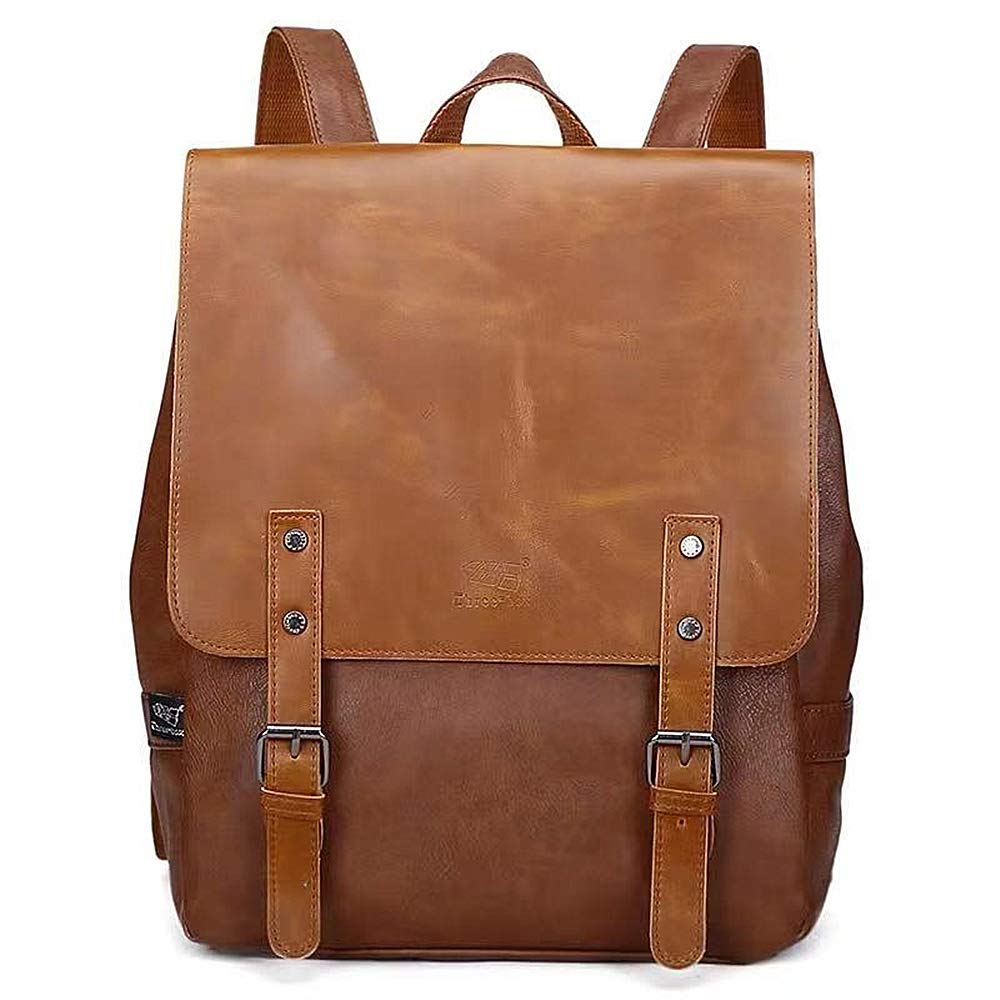 Vintage Rucksack Damen Herren Rucksack Wanderrucksack Damen Herren Schultertasche 14 Zoll 3 Farben
