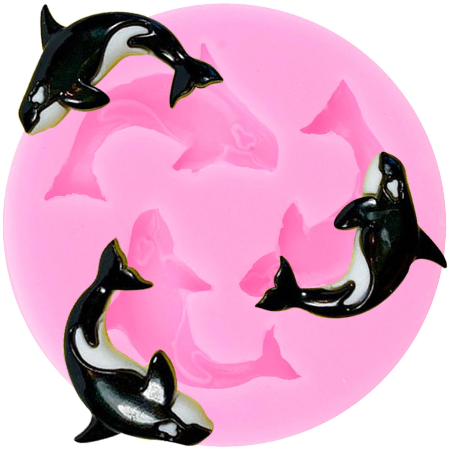 超希少　クジラ　シャチ　イルカ　耳骨　歯　ハンドメイド　インテリア　トローリング Amazon.co.jp: YIHUOMOLDS シャチ シリコン型 イルカ フォンダン型