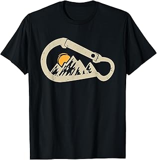 Montée Mousqueton & Escalade Le Coucher Du Soleil Cadeau T-Shirt