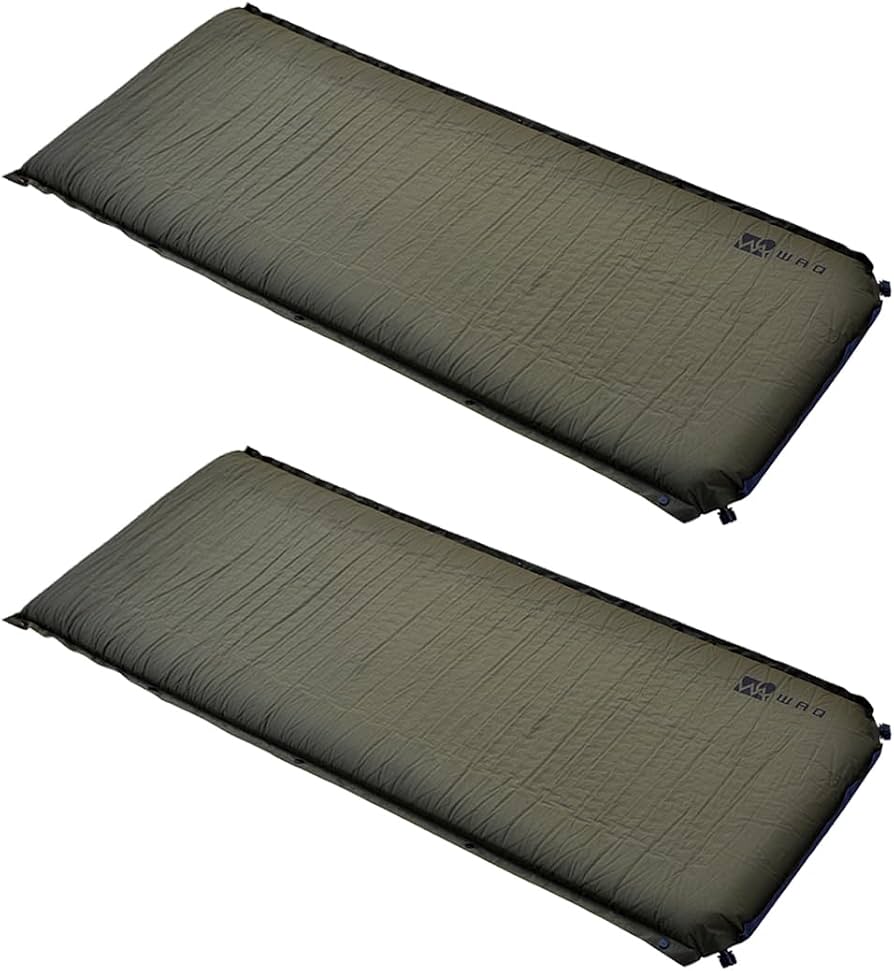 Amazon.co.jp: WAQ キャンプマット 車中泊マット 厚手 8cm コンパクト