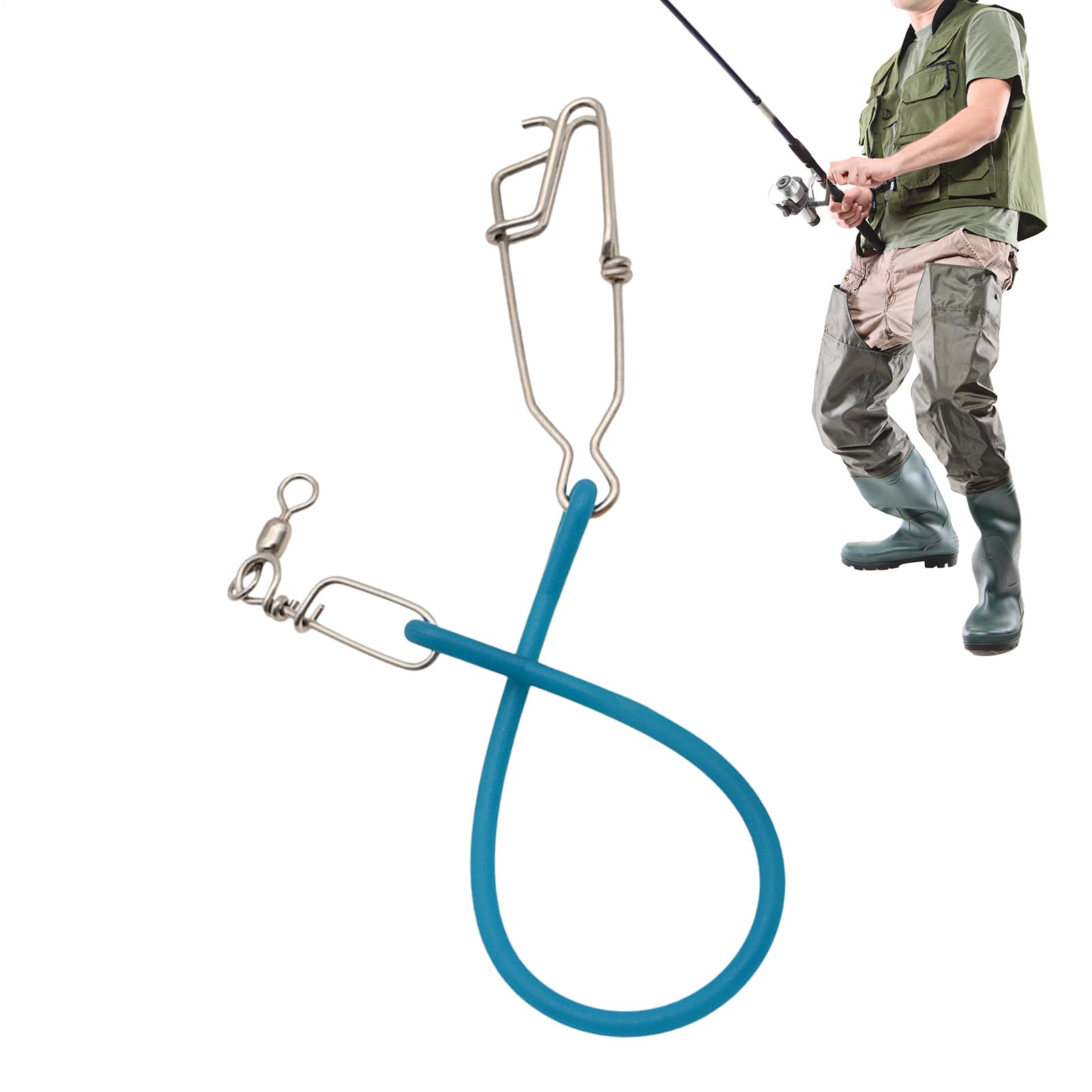 Amortiguador para cañas de Pescar con Remolque, Pesado, con Remolque, para Pesca, Buceo, Surf, Barcos Marinos, Barcos a Motor y Deportes