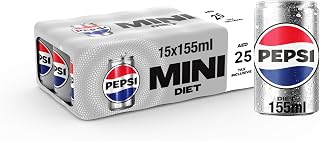 Carbonated Soft Drink, Mini Can, 155 Ml Pack Of 15
