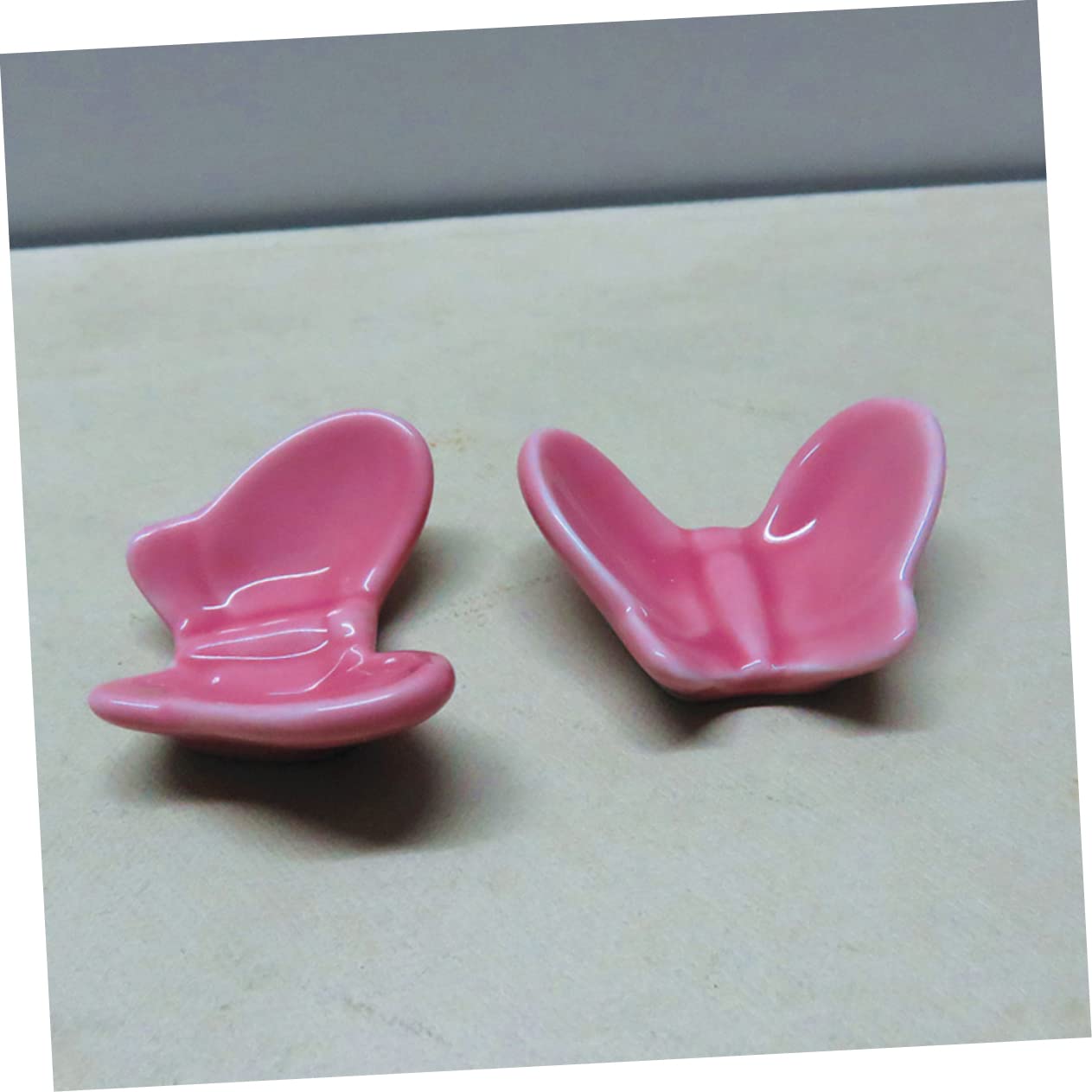 Générique Lot de 12 Supports de Baguettes, Support de Baguettes, décoration de Bureau, Support de Baguettes, céramique Rose, nécessités Quotidiennes, Support de Baguettes, Support de Baguettes
