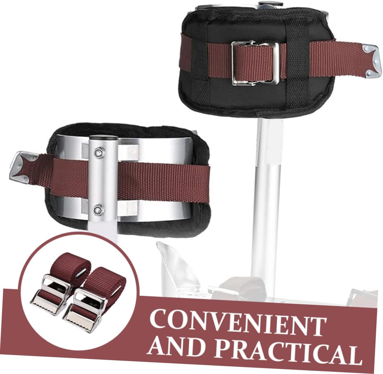 Drywall Stilt Bands for Foot Stilts Straps Drywall Stilt Leg Straps Stilt Heel Replacement Part Firm Leg