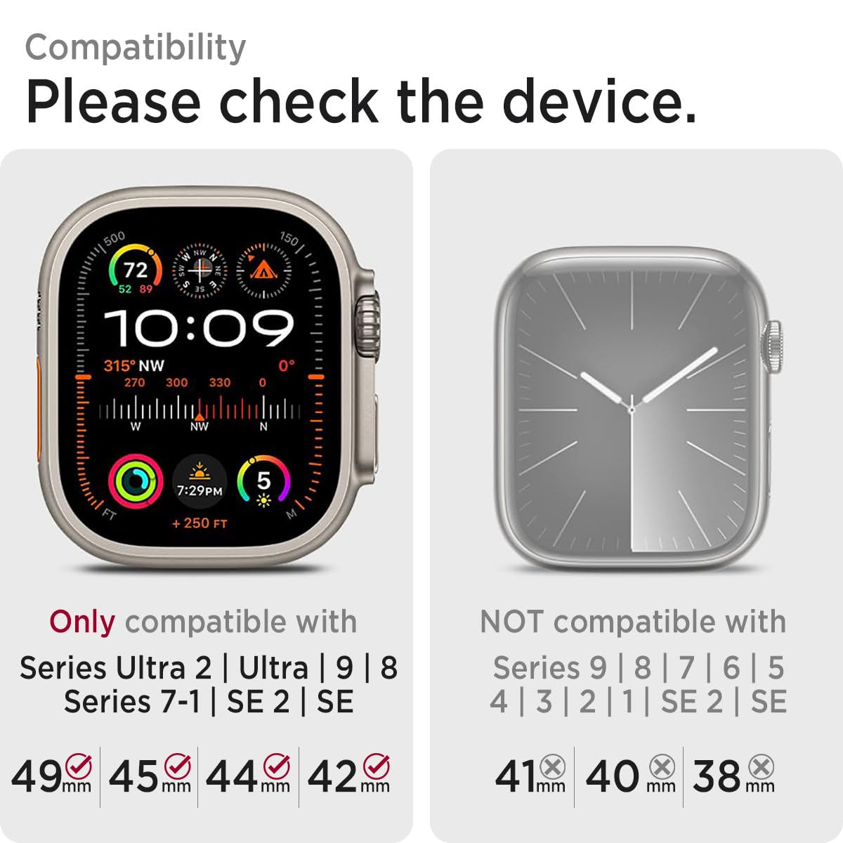 Miimall Titanium Strap for Apple Watch Series 10/11, iWatch 49mm 46mm 45mm 44mm 42mm - Image 2