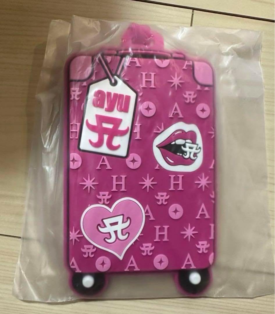 浜崎あゆみ ラゲッジタグ 地域限定グッズ 浜崎あゆみ ラゲッジタグ 中国地方限定 47都道府県ツアーグッズ