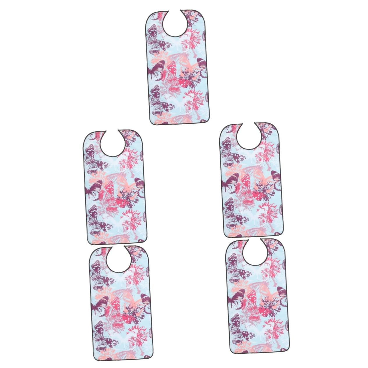 Healvian 5 Pièces Pinny Personnes Âgées Bibs Pour Bébé Mannequins Bavoirs Adultes Bavoir Bébé Bavoirs Bandanas Accessoires De Restauration Bavoir Réutilisable Colorful Polyester