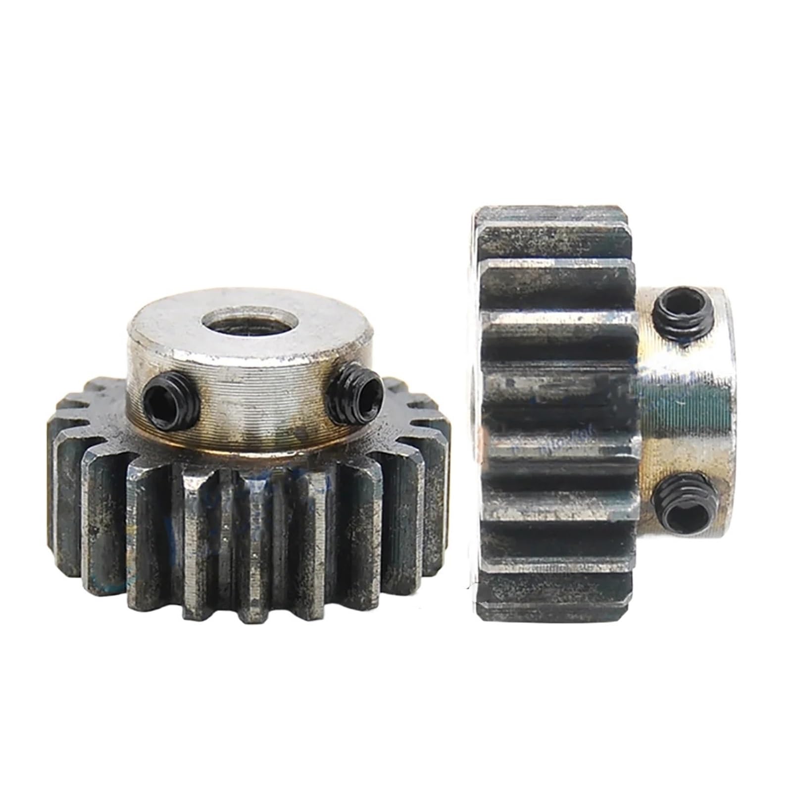 Bevel Gear Pinion Hardware Mechanical 1Pcs 12T/15T-25T Quenching 1.5 Module 1.5M Spur Gear Bore 12mm Motor Gear Steel Mechanical Transmission Gear(1.5M 18T)
