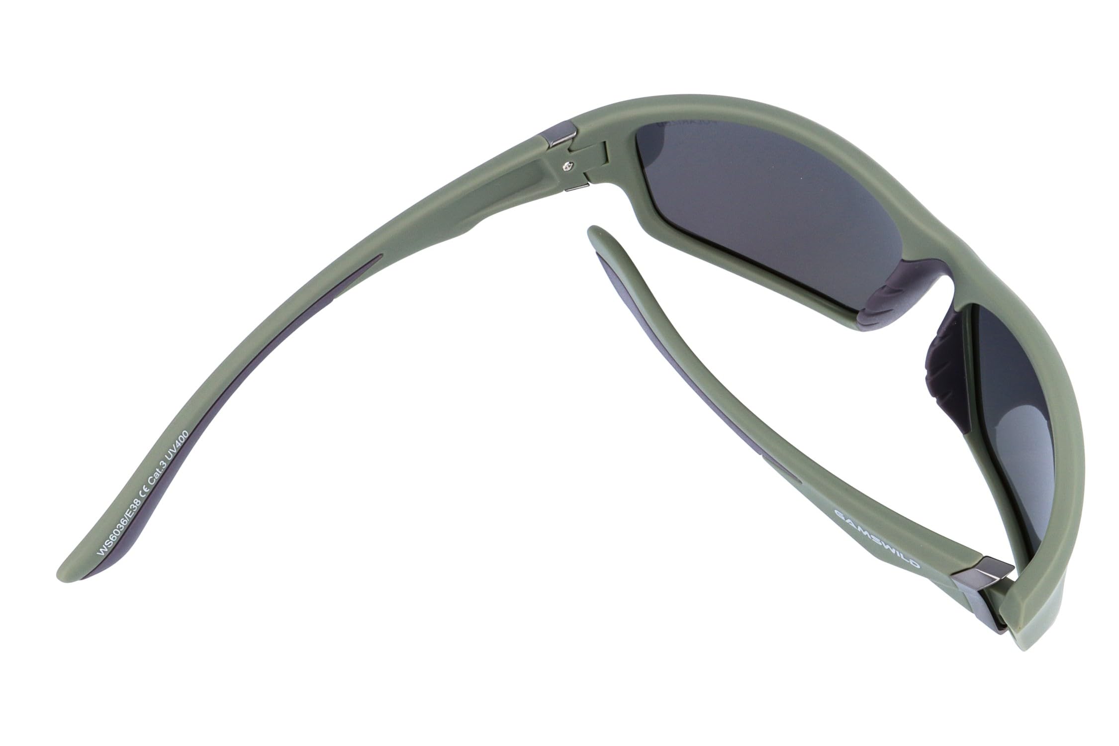 Gamswild WS6036 - Occhiali da sole sportivi, da donna, unisex, colore blu, viola, verde