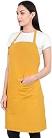 Vista 13 de Kitchen Apron Cotton Waterdrop Resistant with adjustable Aprons for Women with Pockets 9 Color option Cooking