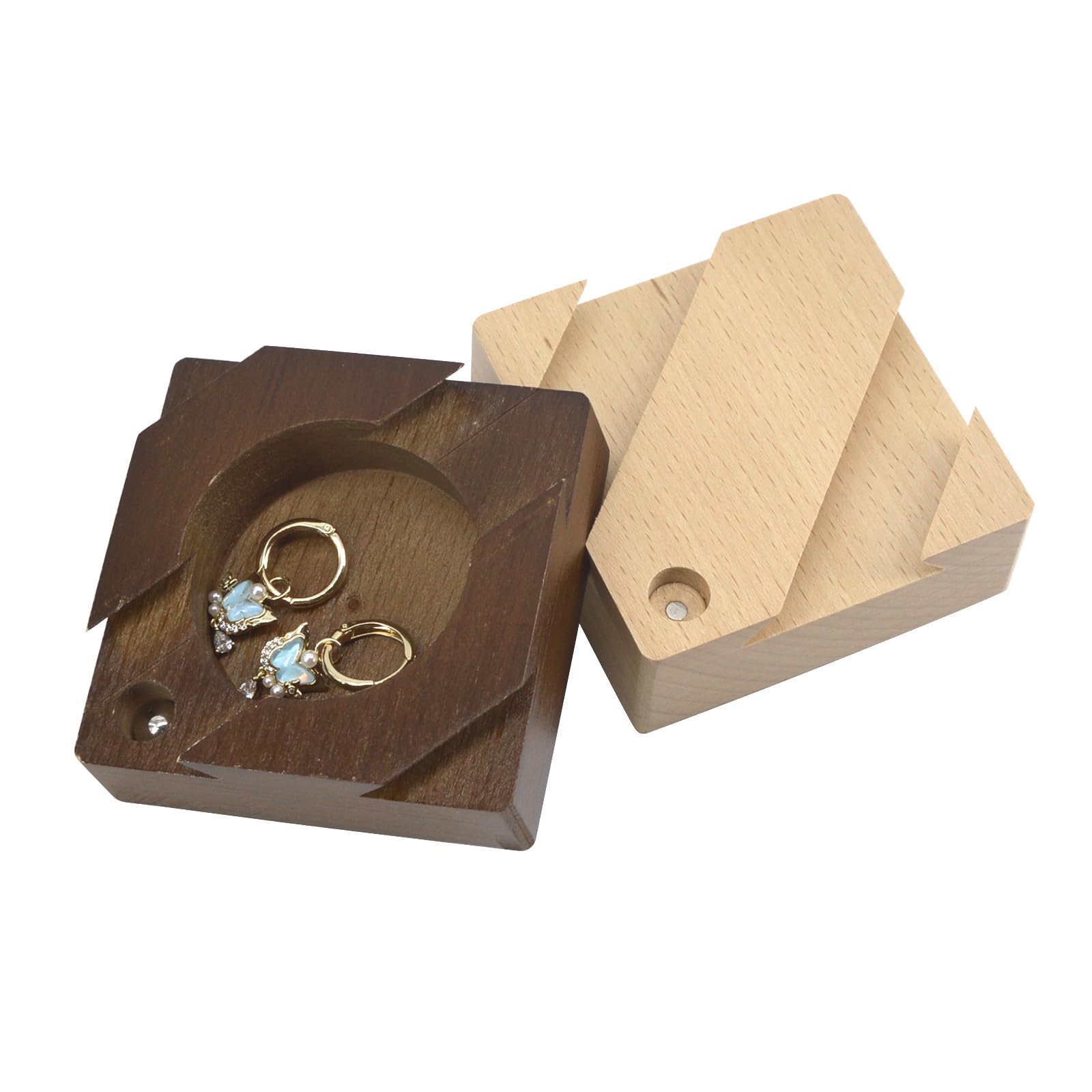 Jeu Réflexion 3D Boîte Secrète Impossible Puzzle - Casse-tête Bois Magique Boîte Secrète Puzzle Jeu Réflexion 3D Boîte Secrète Impossible Puzzle - Casse-tête Bois Magique Boîte Secrète Puzzle