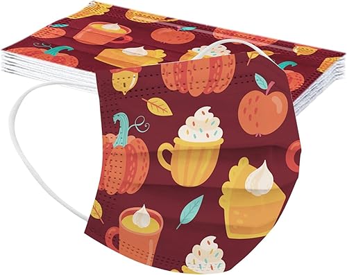 Miniatura 4 de 50 cubrebocas con diseño floral de verano, tela transpirable, protección de 3 capas, mascarillas florales para mujeres, exteriores y fiestas