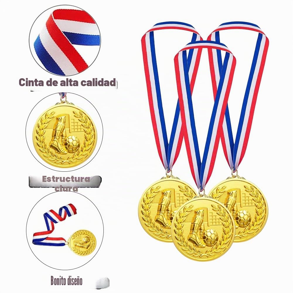 Medalla de metal,Medallas Deporte,Medallias Competencia,Medallas Ganadoras,Medallas Set Niños Metal,Medallas de Oro,Medallas, Juegos Olímpicos