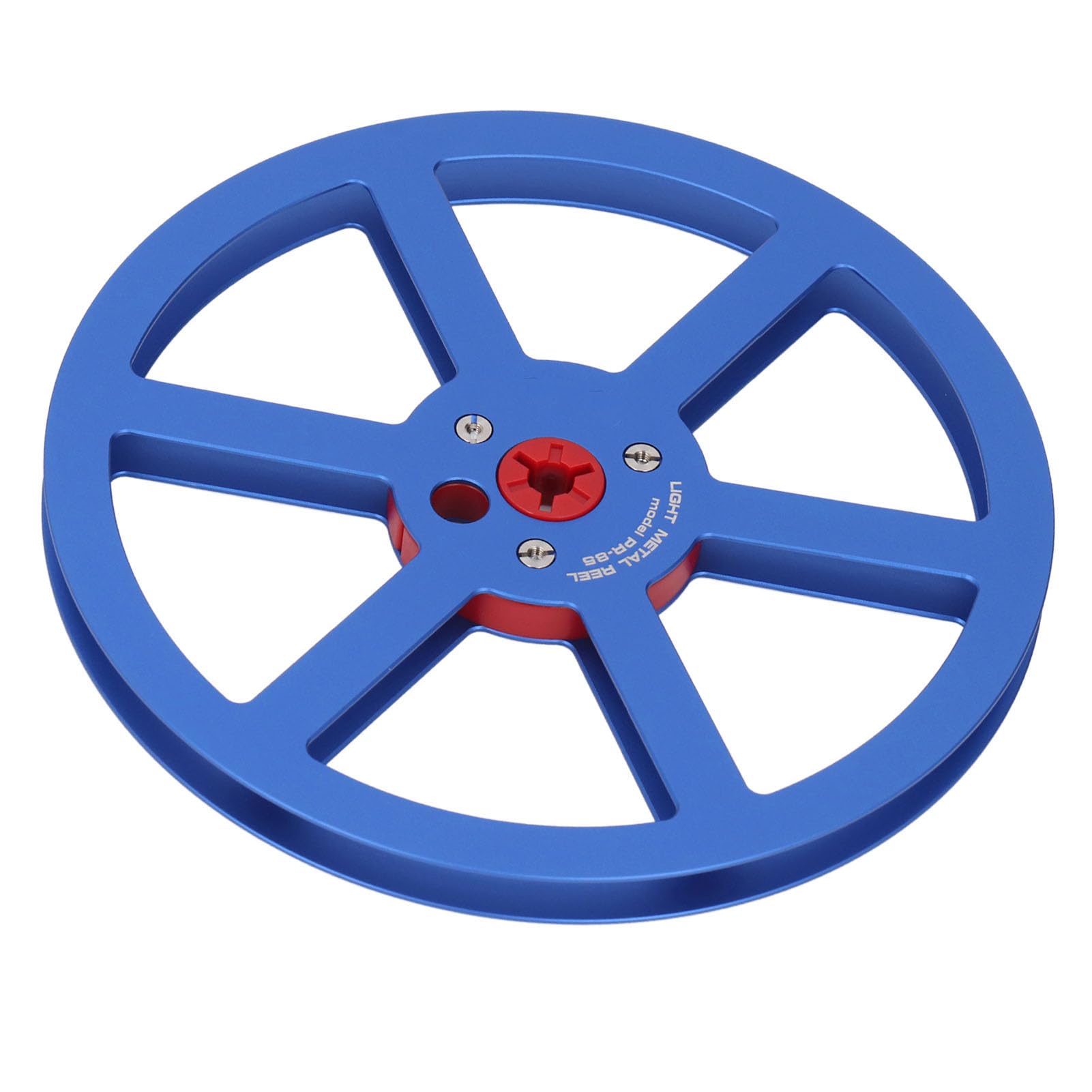 Cocoarm 1/4 7 Pouces Bobine Vide, 6 Trous Alliage D'Aluminium (BLUE)