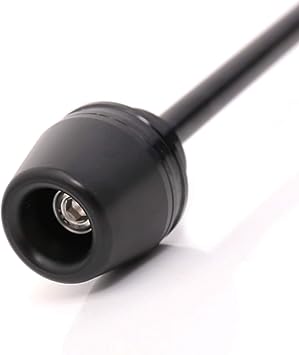 MC MOTOPARTS Compatible with CB1000R 2009-2016 Black Front Wheel Axle Fork Sliders Protectors Crash Protector